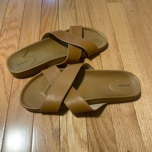 Birdies Brown Sandals Size 10